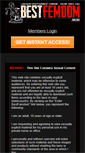Mobile Screenshot of bestfemdom.mobi